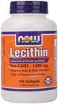 NOW: LECITHIN 1200mg  100 SGELS 1