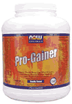 Now - Pro gainer vanilla   8 lb 1