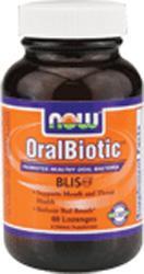 NOW: OralBiotic 60 Lozenges
