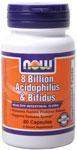 Now: Acidoph bifidus 8 billion 60 caps 60 caps