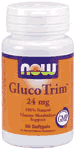 GLUCO TRIM   60 SGELS 1 from NOW