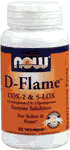 D-FLAME COX-2 NEW 90 VCAPS 1 from NOW