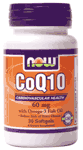 CoQ10 60mg with Omega-3 120 Softgels from NOW