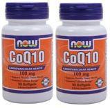 NOW: COQ10 100MG TWINS 2 50 SGELS