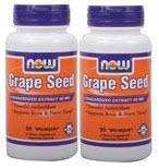 NOW: GRAPE SEED ANTI 60mg TWINS 2 90 VCAPS
