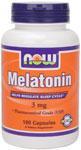 NOW: MELATONIN 3mg  180 CAPS 1