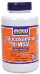 NOW: GLUCOS & M.S.M  750  250mg 180 CAPS 1