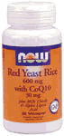 RED RICE YEAST & COQ10 FORMULA   60 VCAPS 1 from NOW