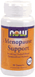 MENOPAUSE SUPPORT NEW  90 CAPS 1 from NOW