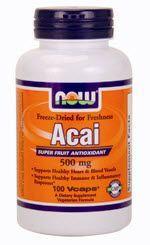 Acai 500mg, 100 Vcaps