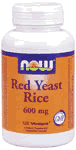 RED RICE YEAST EXTRACT 600MG   120 VCAPS 1 from NOW
