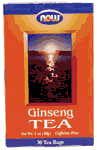 PANAX GINSENG TEA BAGS  30 BAGS 1 from NOW