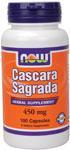NOW: CASCARA SAGRADA 450mg  100 CAPS 100 CAPS