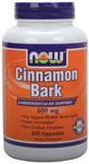 NOW: CINNAMON BARK 600MG 240 CAPS