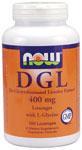 NOW: DGL 400 MG  100 LOZ 1