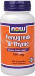 FENUGREEK & THYME  100 CAPS, 1