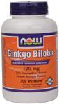 Now: Ginkgo biloba 120mg 200 vcaps 1
