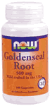 GOLDENSEAL ROOT 500mg  100 CAPS 1 from NOW