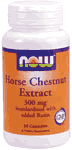 HORSE CHESTNUT EXT 300mg  90 CAPS 1 from NOW