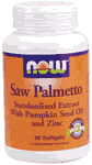 SAW PALMETTO EXT 80mg  90 SGELS 1 from NOW