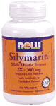 SILYMARIN 2X 300mg  100 VCAPS 1 from NOW