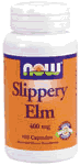 SLIPPERY ELM 400mg  100 CAPS 1 from NOW