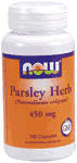 PARSLEY HERB 450MG   100 CAPS 1 from NOW
