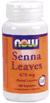 SENNA 470mg   100 CAPS 1 from NOW