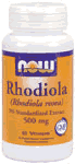 Rhodiola 500mg  3pct  extract   60 vcaps, 1