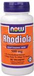 NOW: RHODIOLA 500MG  3PCT  EXTRACT   60 VCAPS 1