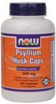 NOW: PSYLLIUM HUSK 500mg  200 CAPS 1