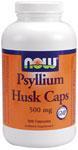 NOW: PSYLLIUM HUSK 500mg  500 CAPS 1