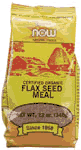 FLAX SEED MEAL ORGANIC  12 OZ 1 from NOW