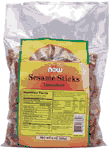 Now - Sesame sticks ww unsalted 9oz 1