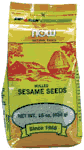 SESAME SEED HULLED  1 LB 1 from NOW