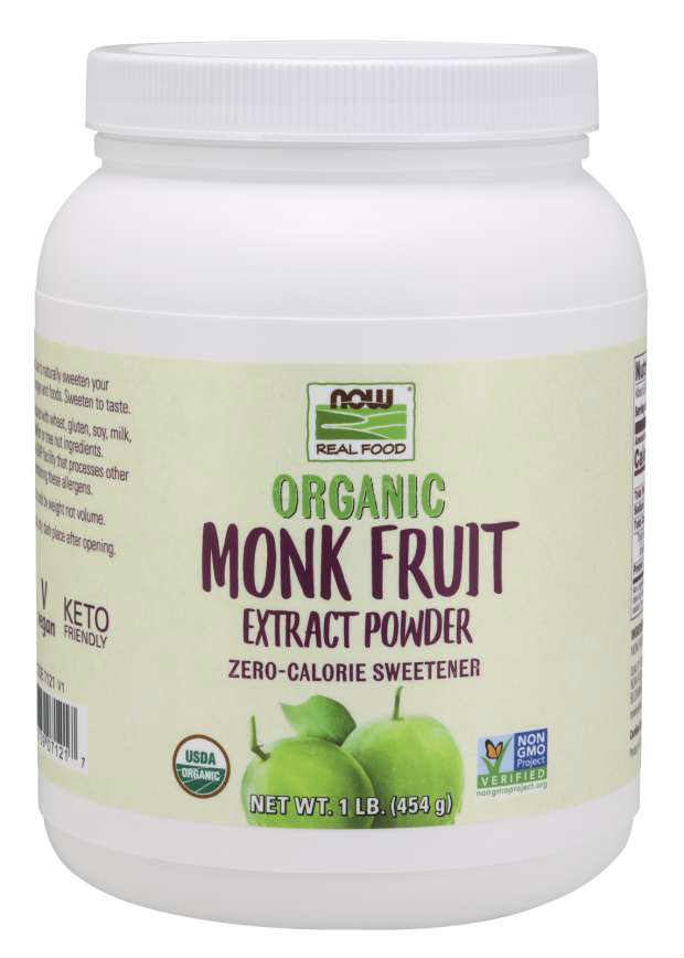 NOW: Organic Monk Fruit Extract Powder 1lb