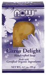ORGANIC CITRUS DELIGHT SOAP  BAR 1 from NOW