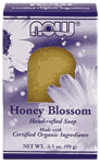 ORGANIC HONEYBLOSSUM SOAP BAR 1 from NOW