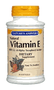NATURE'S ANSWER: E 400 IU 90 softgels