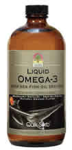 Liquid Omega 3 Deep Sea Fish Oil EPA DHA 16 oz from NATURE'S ANSWER