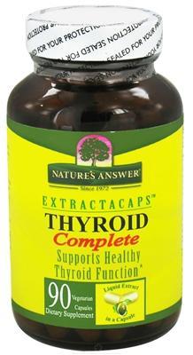 NATURE'S ANSWER: Thyroid Complete 90 cap