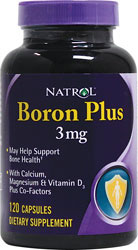 NATROL: Boron Plus 120 CAPS