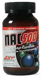 N-ACETYL CYSTEINE 500MG 100 CAPS from AST