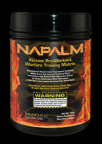 Muscle warfare - Napalm fruit punch 45  serv 1