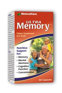 Memory Ultra 60 caps from NATURALCARE PRODUCTS INC