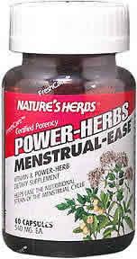Menstrual-Ease 60 caps from NATURE'S HERBS
