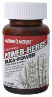 Silica Power 60 caps from NATURE'S HERBS