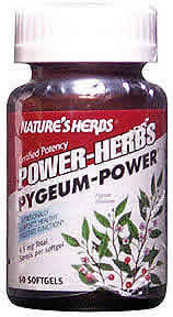Pygeum Power 60 softgels from NATURE'S HERBS