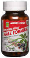 Male Formula 60 caps from NATURE'S HERBS
