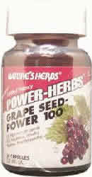 Grape Seed Power 100 30 caps from NATURE'S HERBS
